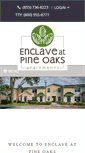 Mobile Screenshot of enclaveatpineoaks.com